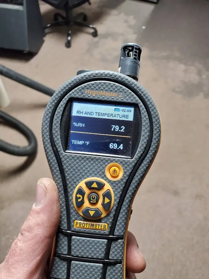 Moisture meter humidity assessment for Fire & Smoke Damage Restoration in Antigo
